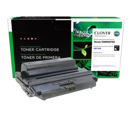 Clover Imaging Group Remanufactured High Yield Metered Toner Cartridge for Xerox 108R00792 201165